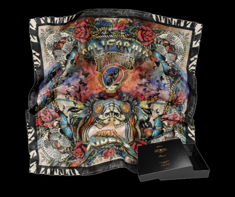 FOULARD RUDE RIDERS® UNISEXE MODÉLE 59 – bijoux fait main en argent 925 | Pitch & Néo