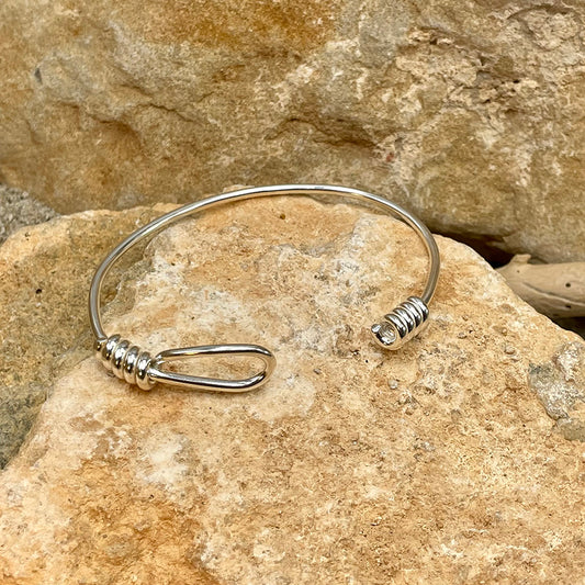 TWISTED WIRE BRACELET JONC EN ARGENT 925