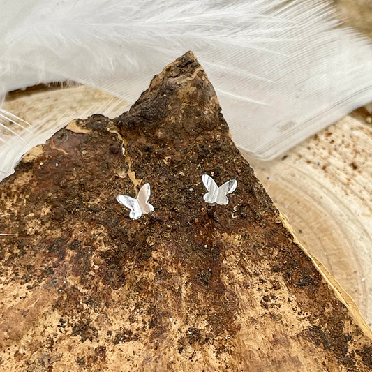 MRS BUTTERFLY BOUCLES D'OREILLES PAPILLONS EN ARGENT 925