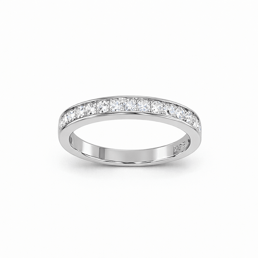 Bague alliance pavage zircons femme argent 925 I’M TOO ICY FOR U, BABY – bijoux fait main en argent 925 | Pitch & Néo