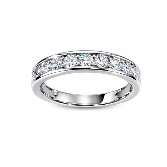 Bague alliance zircon femme argent 925 ICE DON’T LIE – bijoux fait main en argent 925 | Pitch & Néo