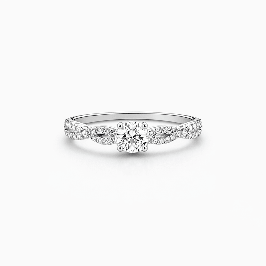 Bague solitaire zircon femme argent 925 RUNAWAY BRIDE – bijoux fait main en argent 925 | Pitch & Néo