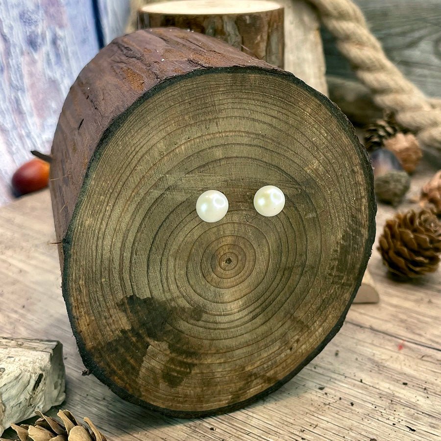 Boucles d’oreilles femme GOOD PEARL GONE BAD – perles de culture d’eau douce, clous argent 925 – bijoux fait main en argent 925 | Pitch & Néo