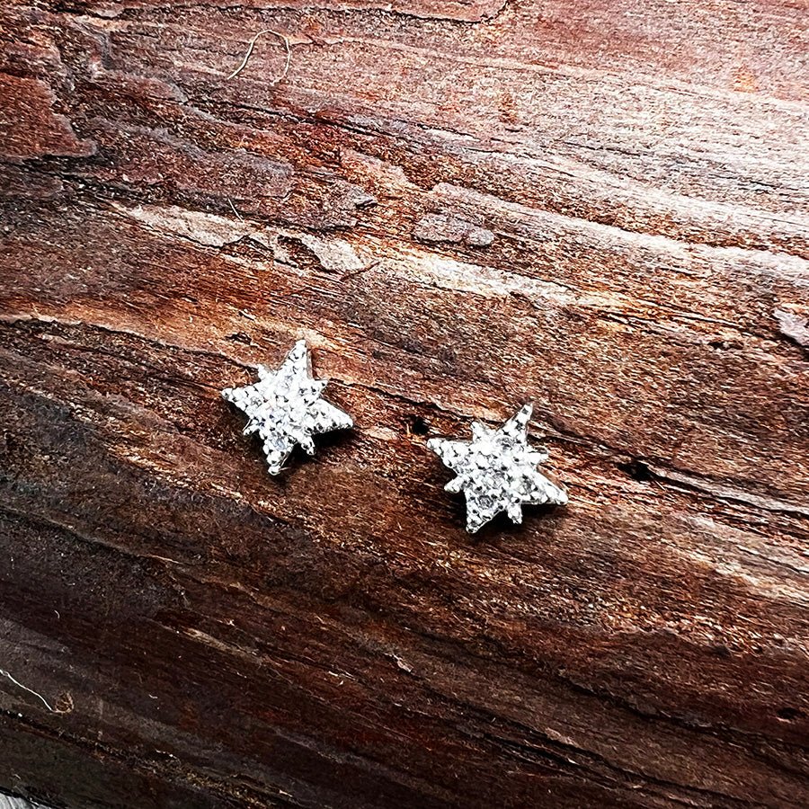 boucles-oreilles-femme-argent-925 POLE DANCE étoiles zircon