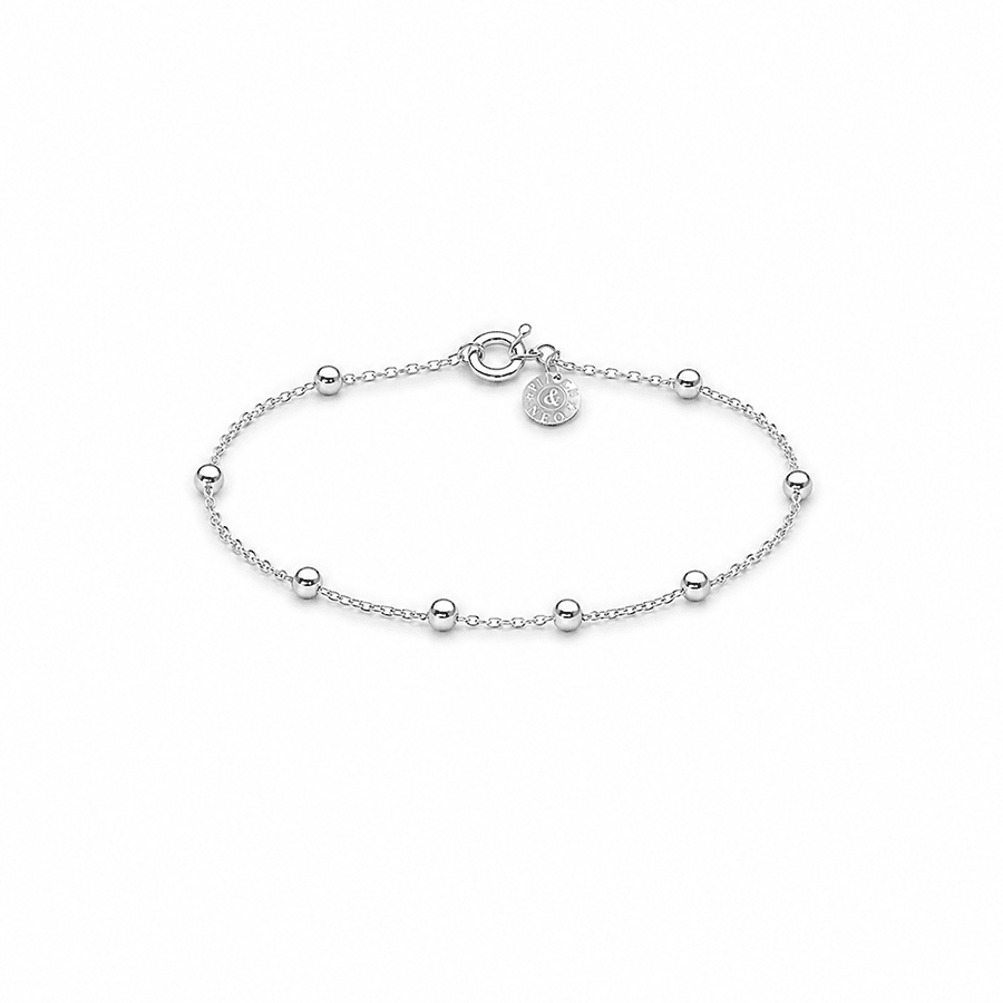 Bracelet marseillais chaîne forçat boules argent 925 femme PEUCHÈRE DELUXE – bijoux fait main en argent 925 | Pitch & Néo