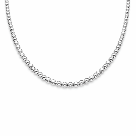 Collier marseillais boules argent 925 femme MASSILIA – bijoux fait main en argent 925 | Pitch & Néo