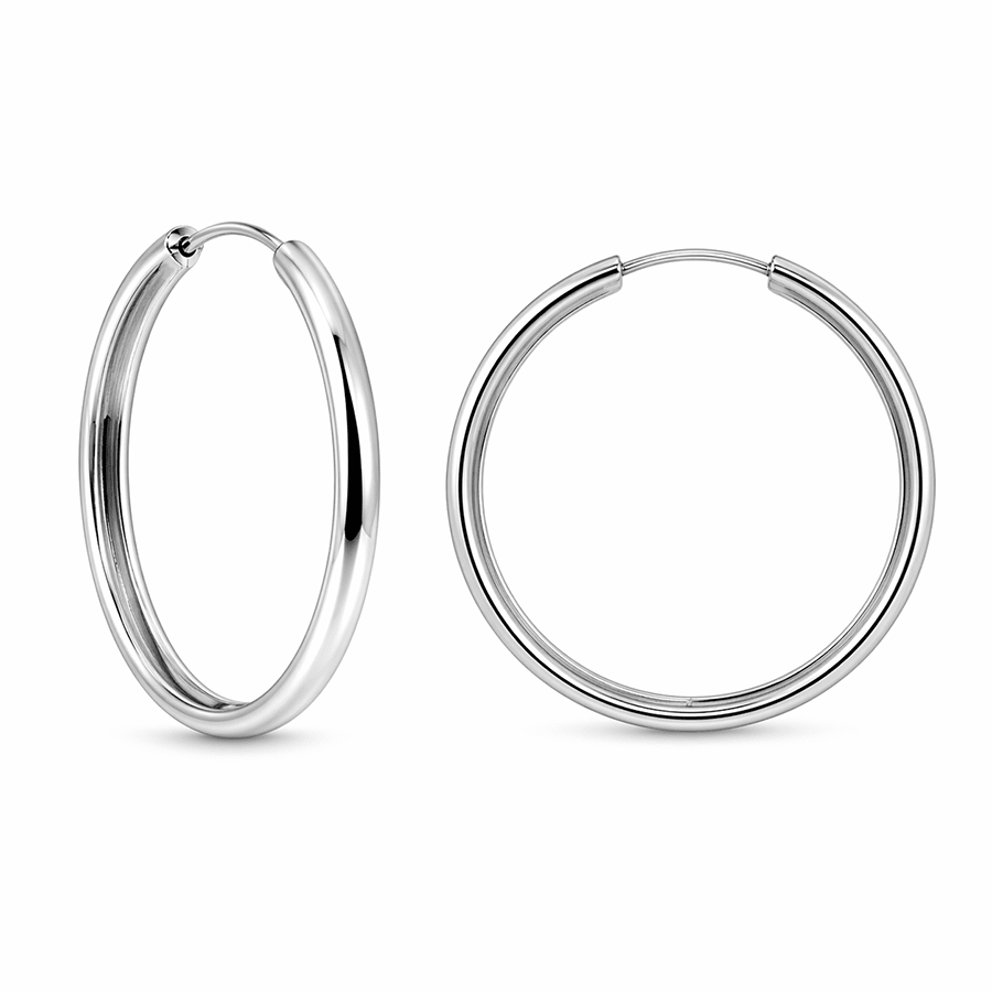 Créoles femme argent 925 — LICK MY LOOP, CHÉRI – bijoux fait main en argent 925 | Pitch & Néo