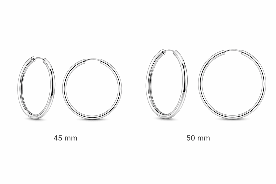 Créoles femme argent 925 — LICK MY LOOP, CHÉRI – bijoux fait main en argent 925 | Pitch & Néo