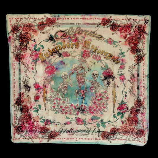 FOULARD RUDE RIDERS® UNISEXE MODÈLE CALIFORNIA – bijoux fait main en argent 925 | Pitch & Néo