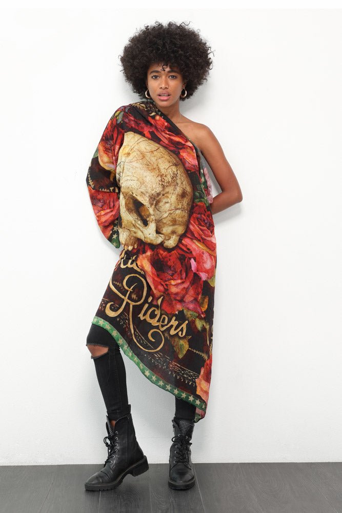 FOULARD RUDE RIDERS® UNISEXE MODÈLE LOS ANGELES – bijoux fait main en argent 925 | Pitch & Néo