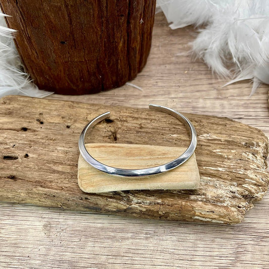 SILVER BAND BRACELET JONC EN ARGENT 925 – bijoux fait main en argent 925 | Pitch & Néo